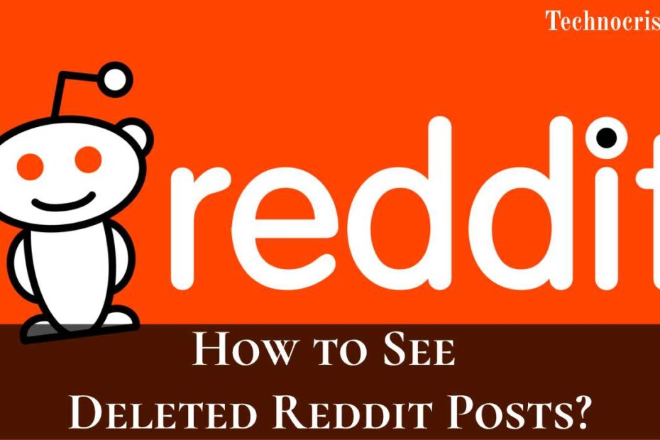 Whats are Best Ways to View Deleted Reddit Posts Know Details - technocris.com